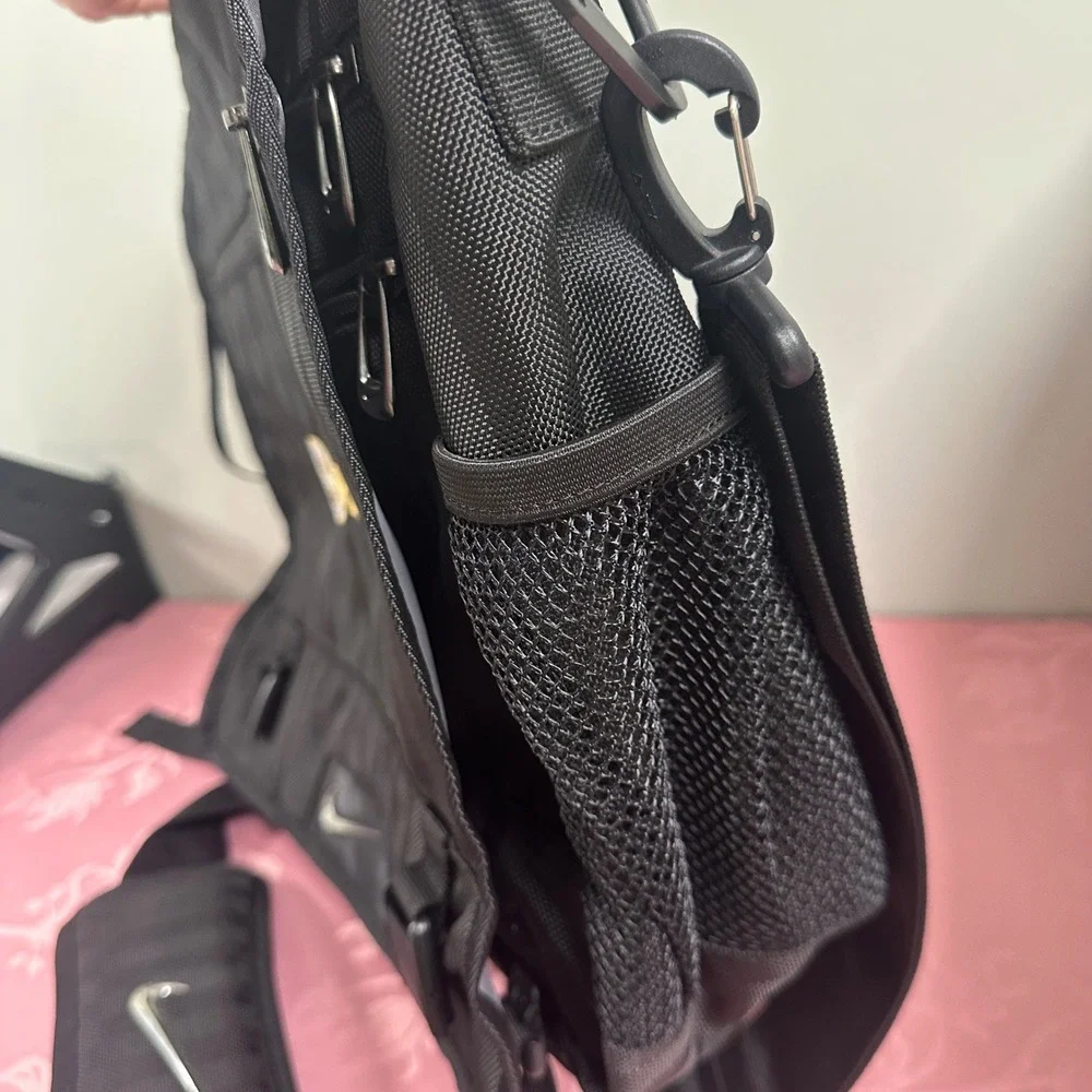 Nike Golf PGA Messenger Bag Black Laptop Briefcase Crossbody Shoulder Bag